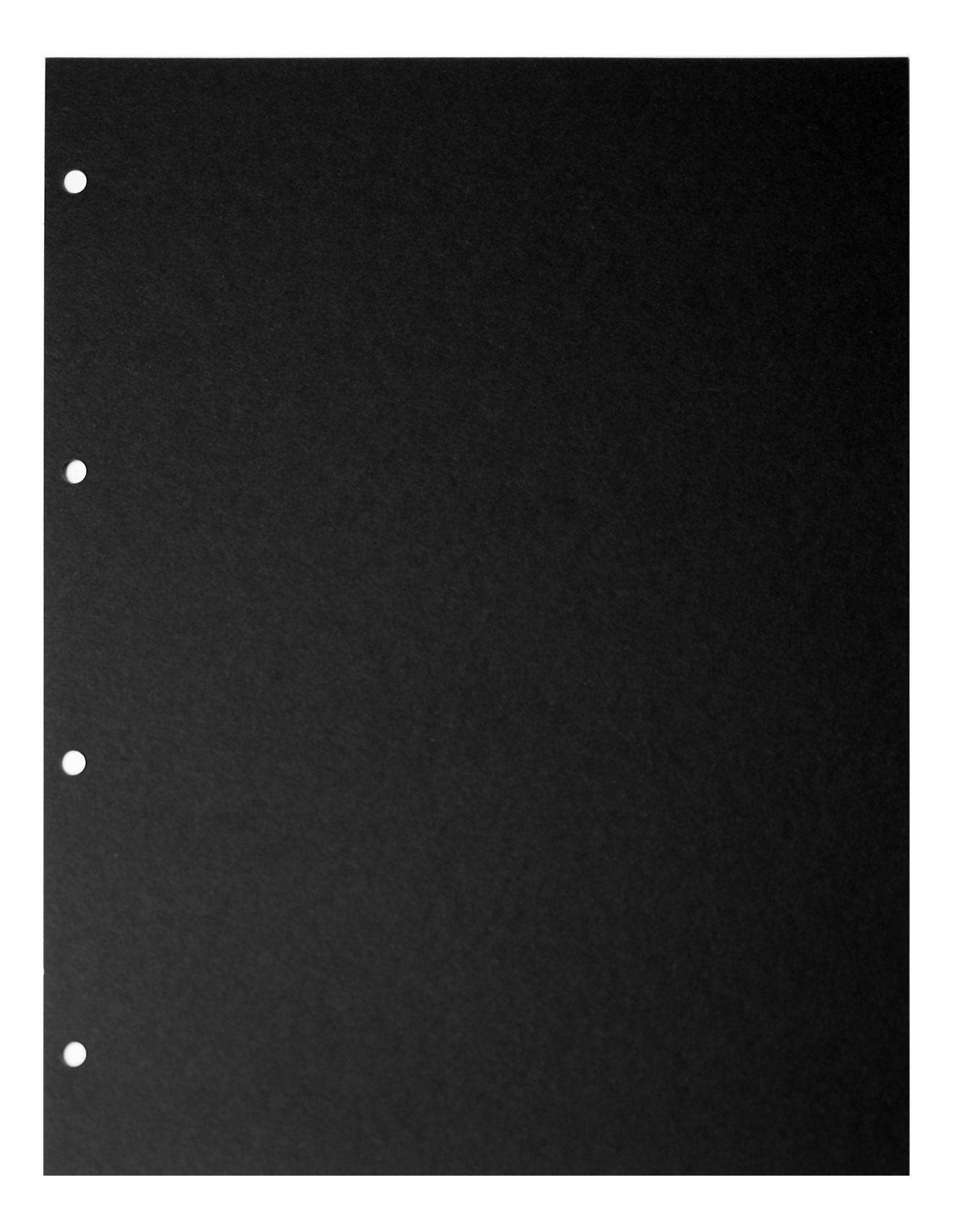 T1: Schwarze Trennblätter aus stabilem Karton im Format wie E2