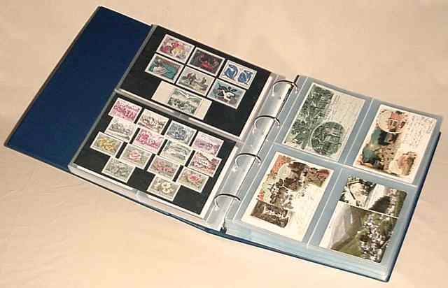 KE2-2: Additional sheets for large complete album with 2 pockets (10 sheets)